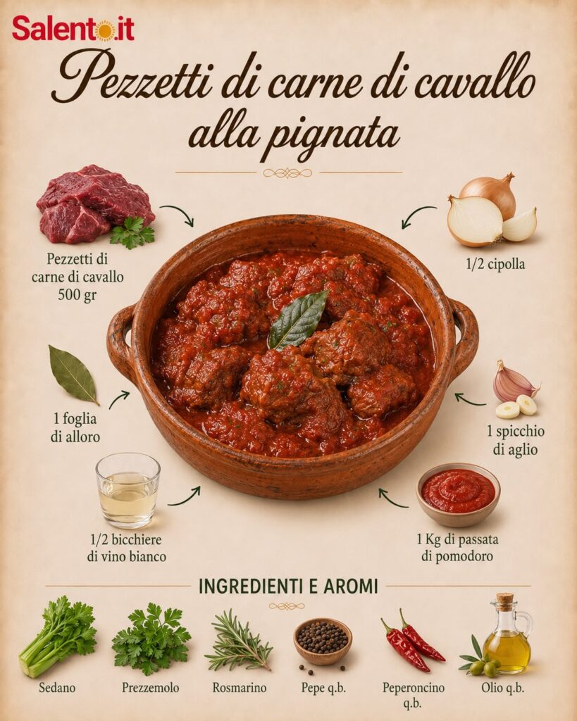 Pezzetti di cavallo alla salentina