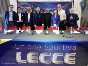 U.S. Lecce: conferenza stampa della società per la stagione 2021-2022