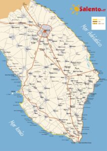 Dove comprare la cartina turistica del Salento?