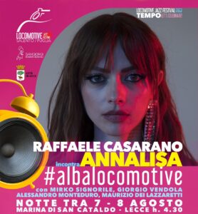 Annalisa in concerto al Locomotive Jazz Festival 2023 a San Cataldo (Lecce)